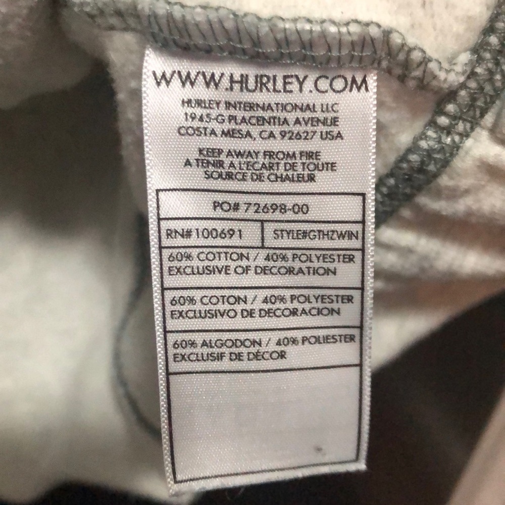Hurley Utility Sweater/Jacket - Picture 6 of 6